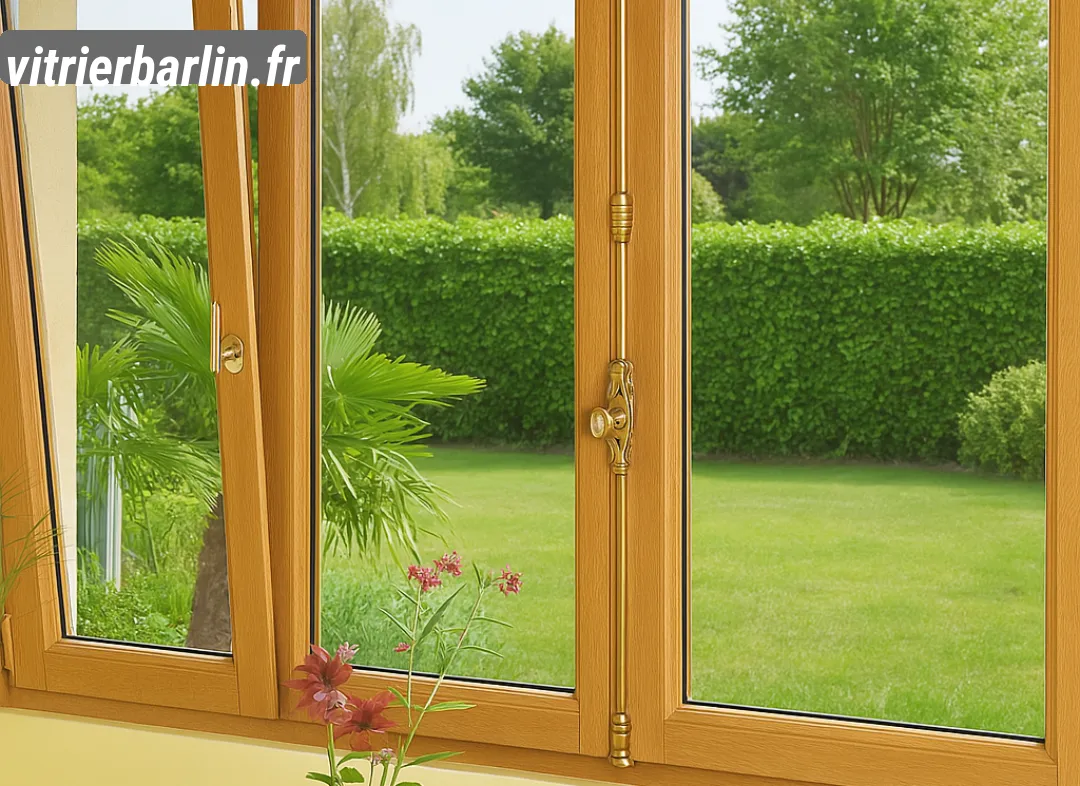 Installation de fenêtre en bois sur mesure Barlin